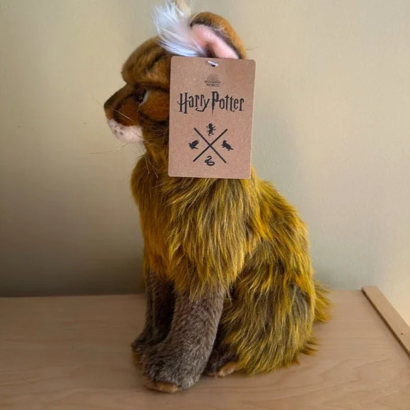Mrs Norris Plush Cat from Harry Potter - stuffed animal- brand new